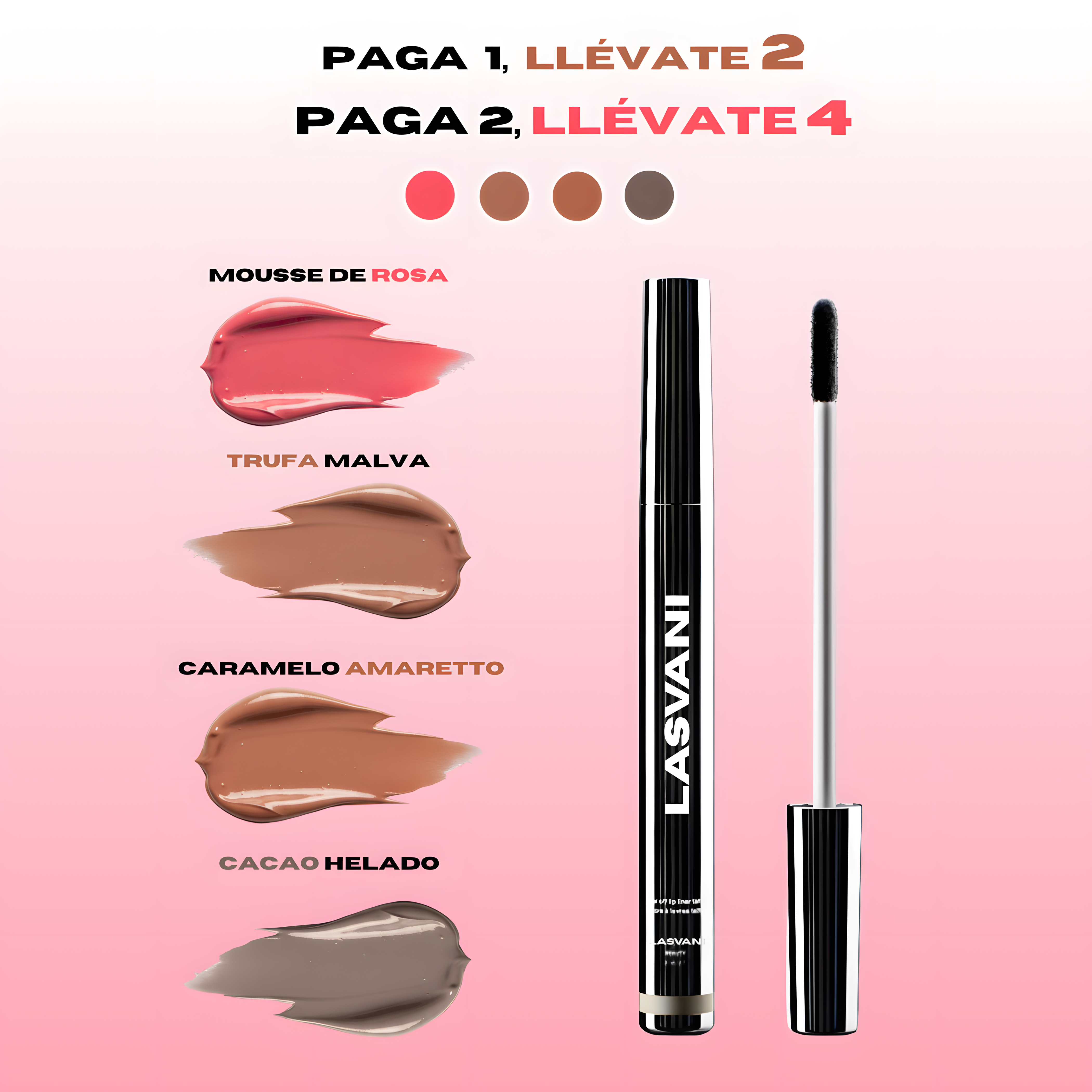 Tinte labial despegable