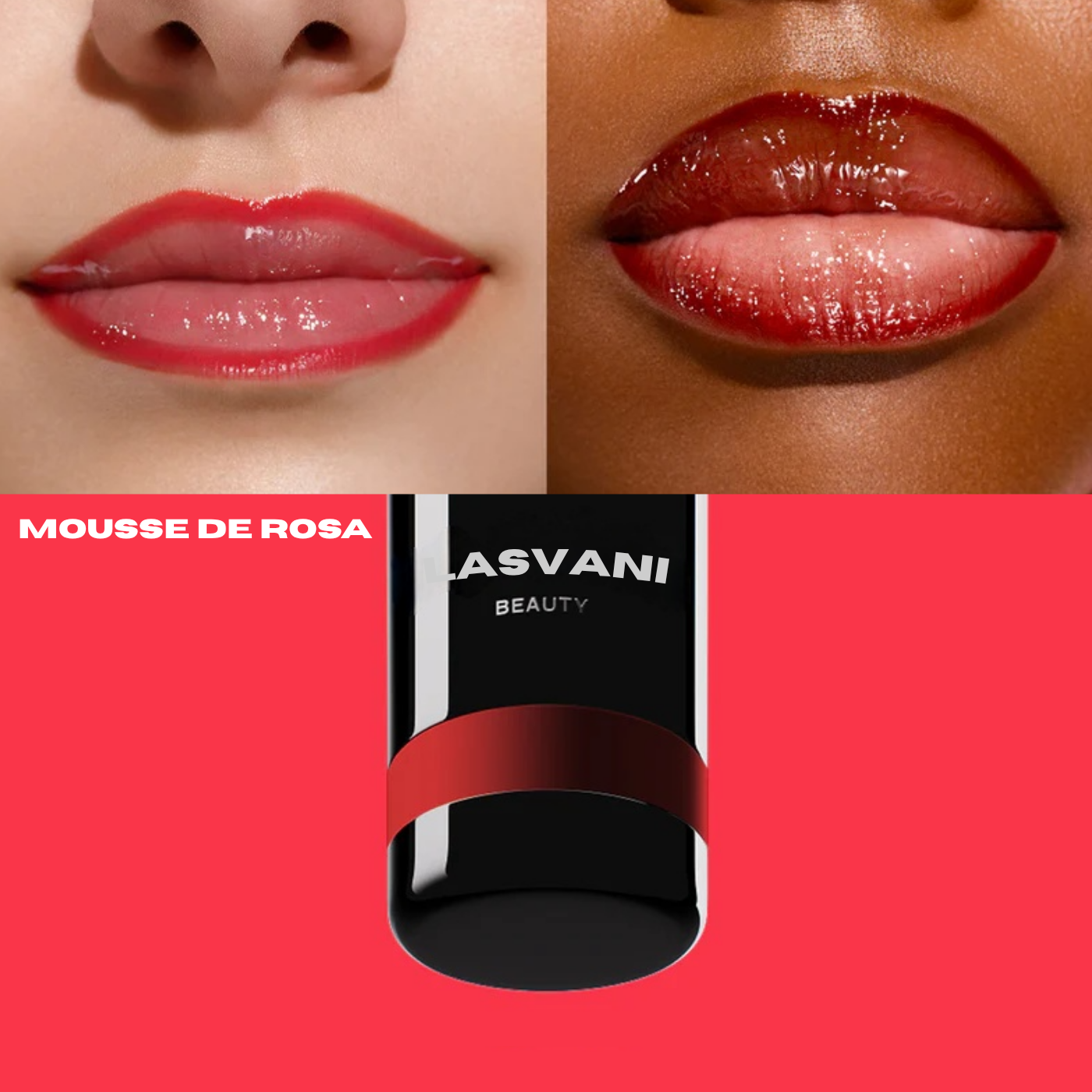 El primer labial peel-off 3 en 1